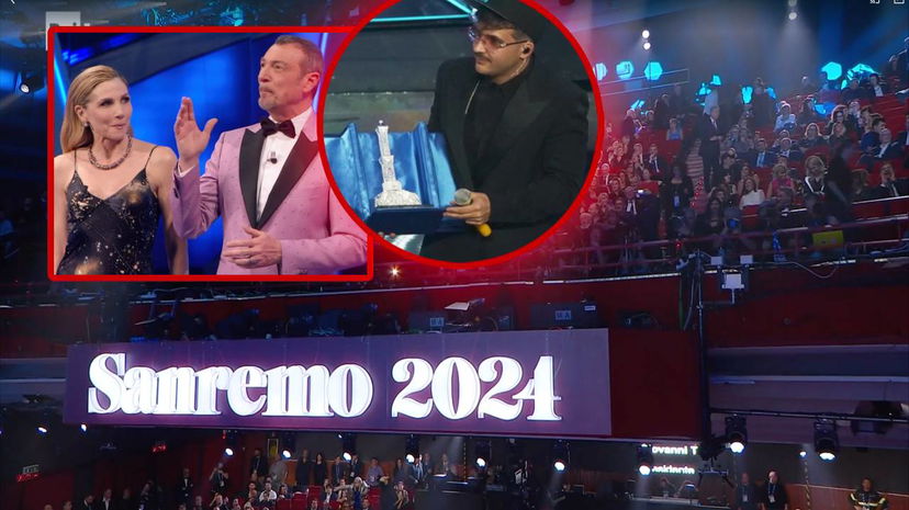 Fischi per il primo posto di Geolier: rivolta all’Ariston e imbarazzo di Amadeus preview