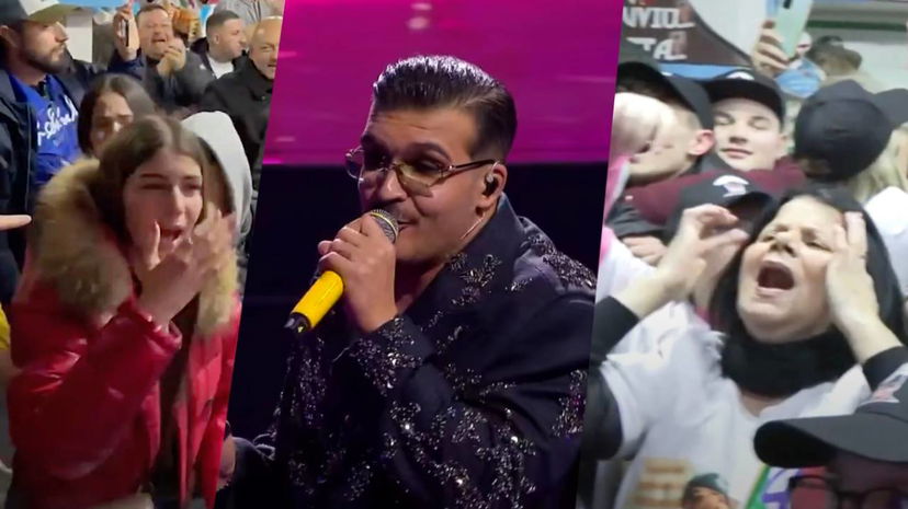 Gescal, la reazione del rione di Geolier alla sconfitta a Sanremo: lacrime e delusione preview