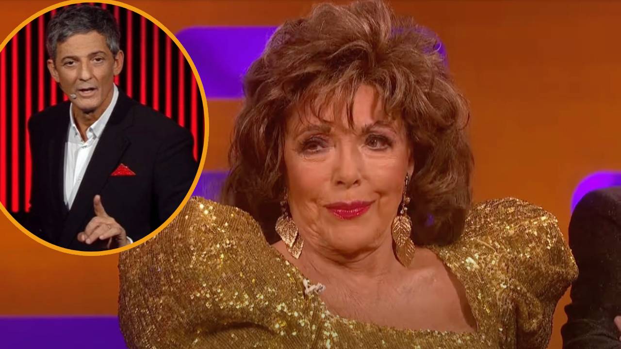 Joan Collins ricorda Fiorello sulla BBC America: 