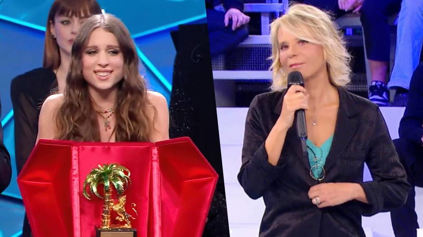 Maria De Filippi: la sua reazione alla vittoria di Angelina a Sanremo article-post