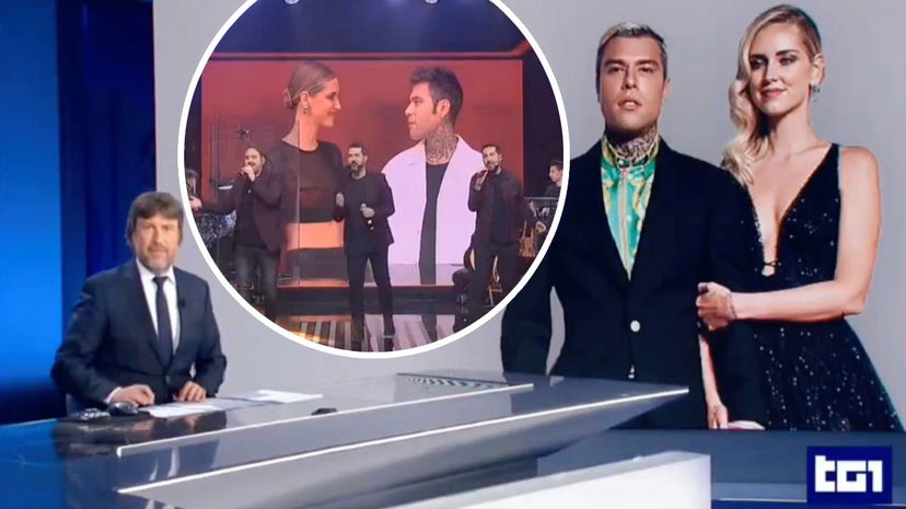 Separazione dei Ferragnez sulla Rai: TG1 e canzone dedicata alla rottura article-post