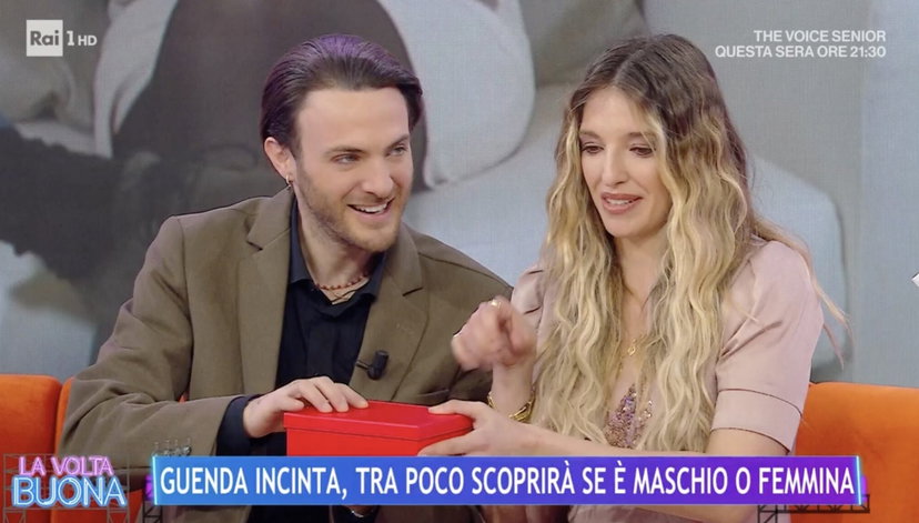 Caterina Balivo organizza il gender reveal a Guenda Goria preview