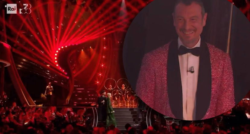 Gaffe di Amadeus a Sanremo con Mr Rain e i Gemelli DiVersi preview