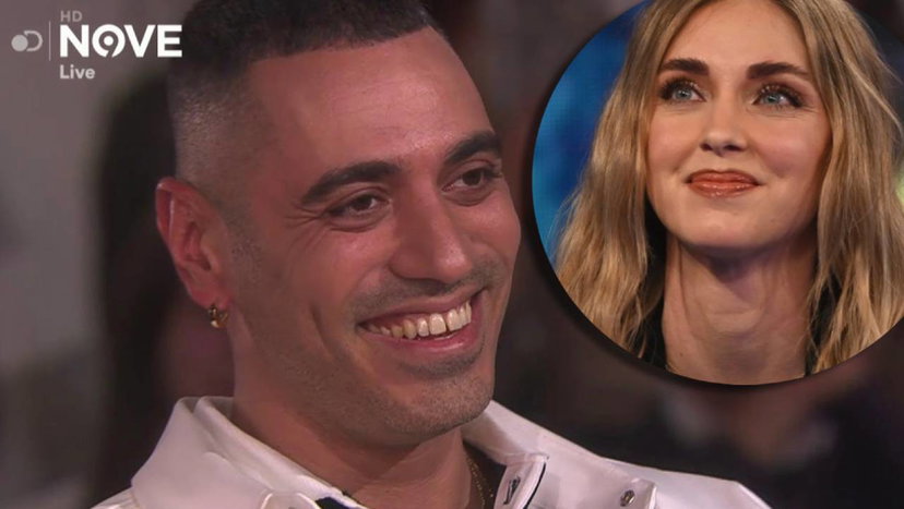 Marracash fa un dissing a Chiara Ferragni citando il Pandoro preview