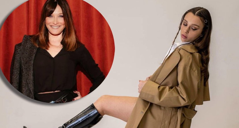 Carla Bruni scrive a Sarah Toscano, ma il post non si vede per problemi preview