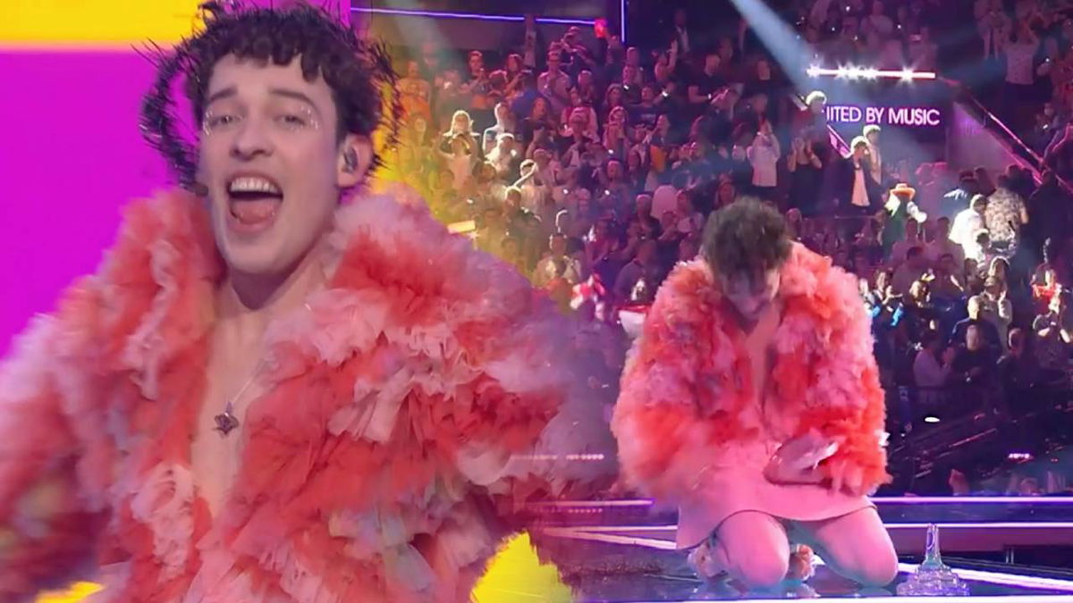 Incidente dopo la vittoria all’Eurovision: Nemo cade e rompe il trofeo article-post