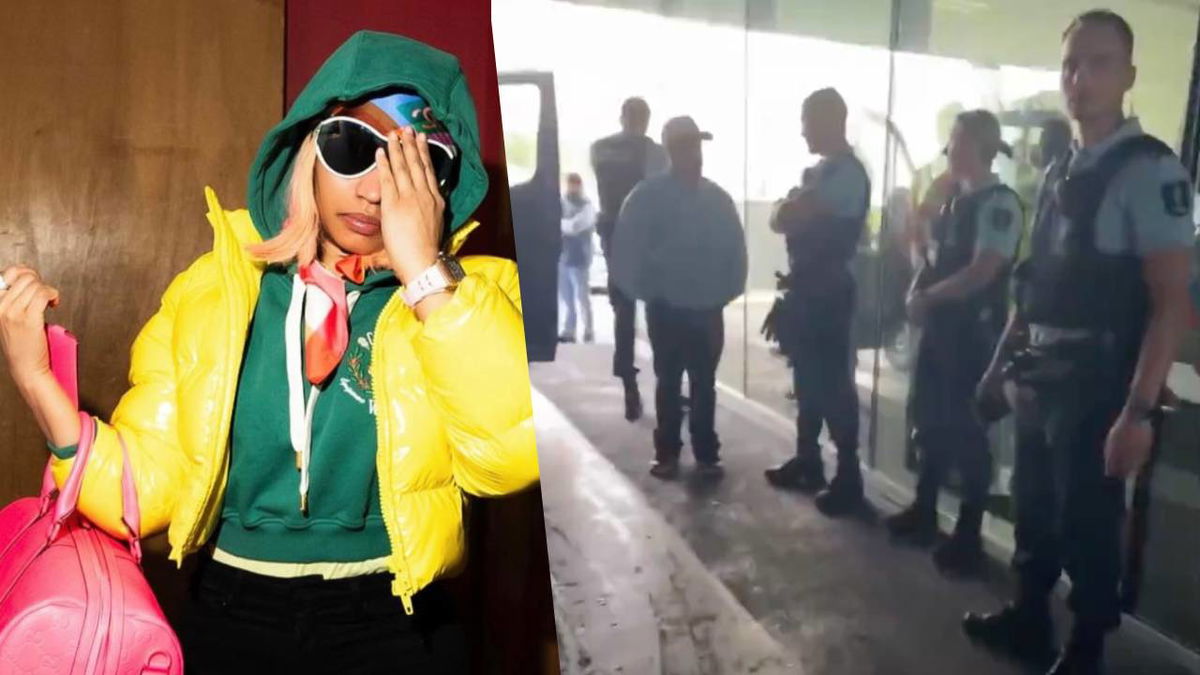 Nicki Minaj arrestata, il video e la reazione della rapper: “Dove mi portate?” article-post