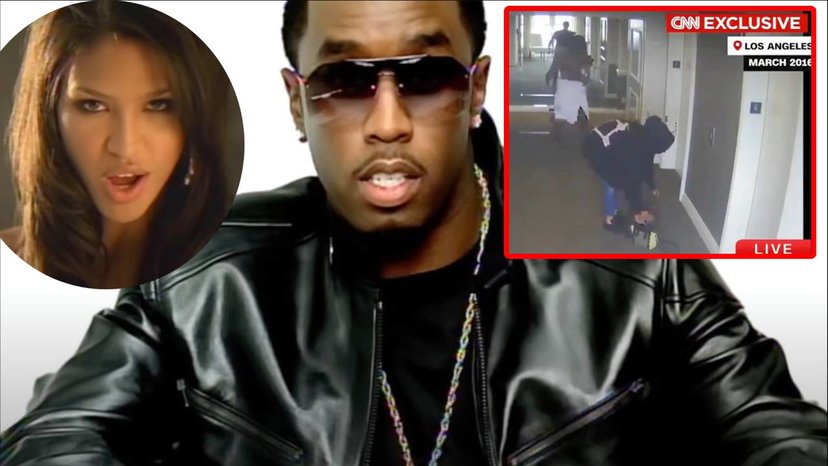 Puff Daddy, spunta il video scioccante dove aggredisce la sua ex Cassie preview
