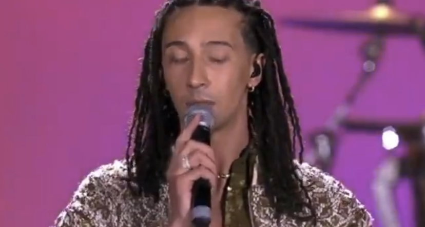 Ghali minuto di silenzio per le vittime palestinesi a Radio Italia Live preview