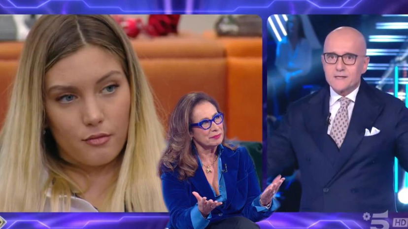 Anita Olivieri in difficoltà su Signorini, poi svela i rapporti con Cesara preview