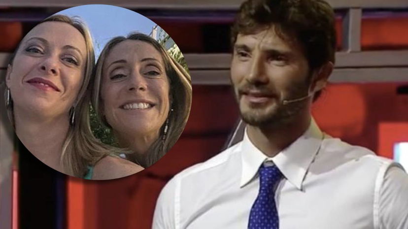 De Martino commenta la sua imitazione e i presunti flirt con Marcuzzi e Meloni preview
