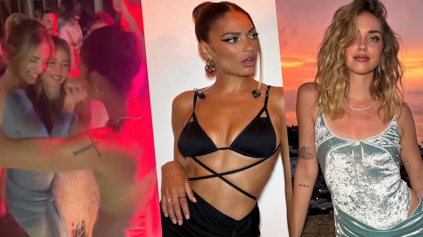 Chiara Ferragni si scatena con Elodie e la Leotta: scoppia la polemica article-post