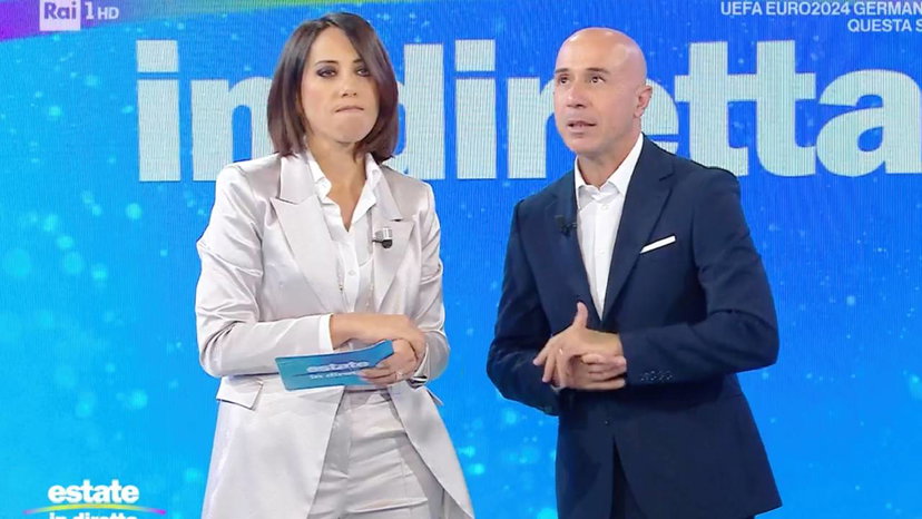 De Girolamo e Semprini scossi a Estate in Diretta: “Giornata drammatica” preview