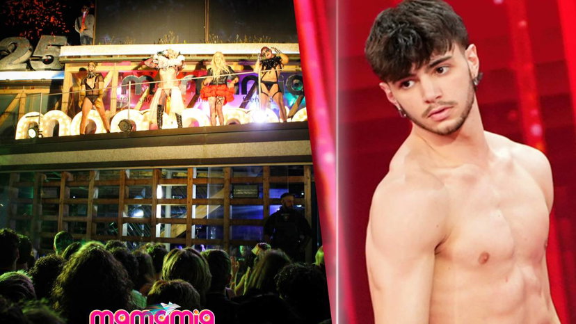 Nicholas in un locale con un altro volto di Amici, poi l’alba in spiaggia preview