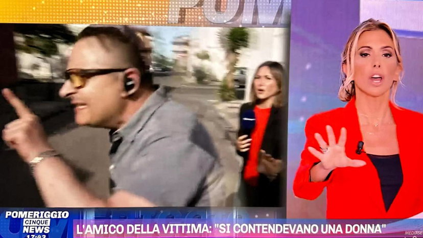 Simona Branchetti costretta a chiudere un collegamento, lite in diretta preview