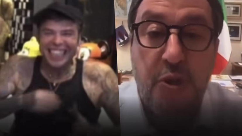 Fedez fa uno scherzo telefonico a Matteo Salvini, che risponde: “Li facevo a 12 anni io” article-post