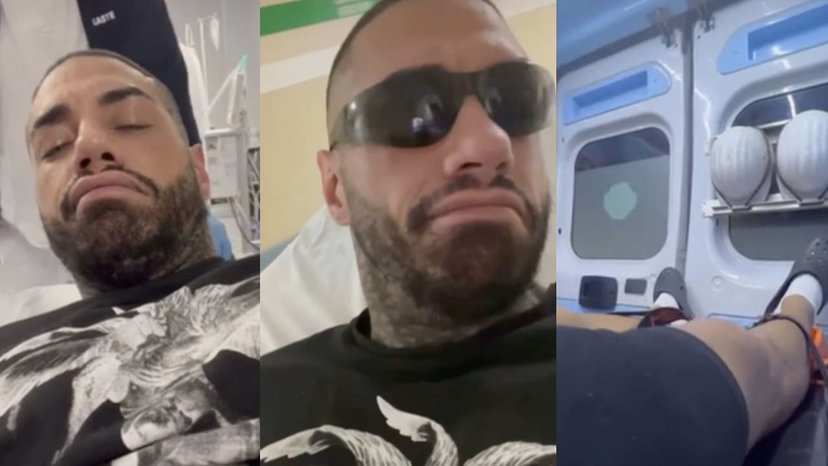 Francesco Chiofalo trasportato in ospedale con l’ambulanza: “Non ci vedo più bene” preview