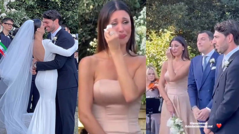 Matrimonio di Cecilia Rodriguez e Ignazio Moser: Belen in lacrime, i video article-post