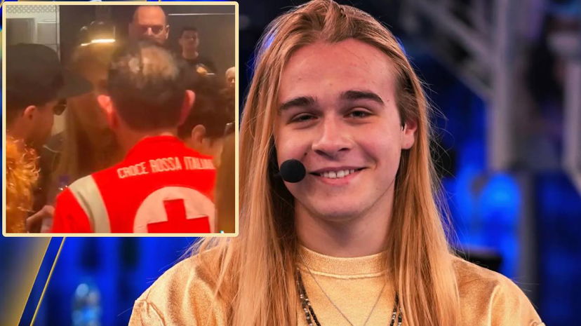 Aaron di Amici cade dal palco, incidente ad un firmacopie article-post