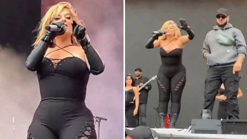 Bebe Rexha interrompe un concerto e caccia un ragazzo: “Non provarci!” preview