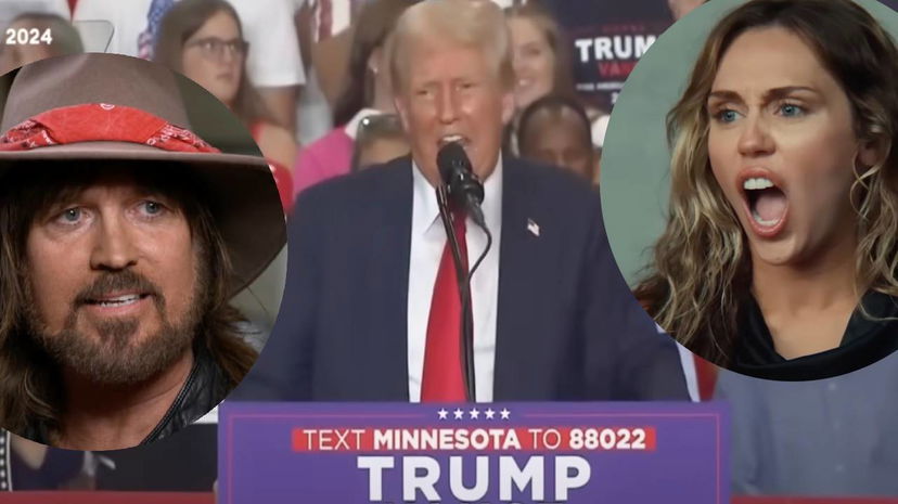 Billy Ray Cyrus a un raduno di Trump: l’ex presidente punzecchia Miley article-post