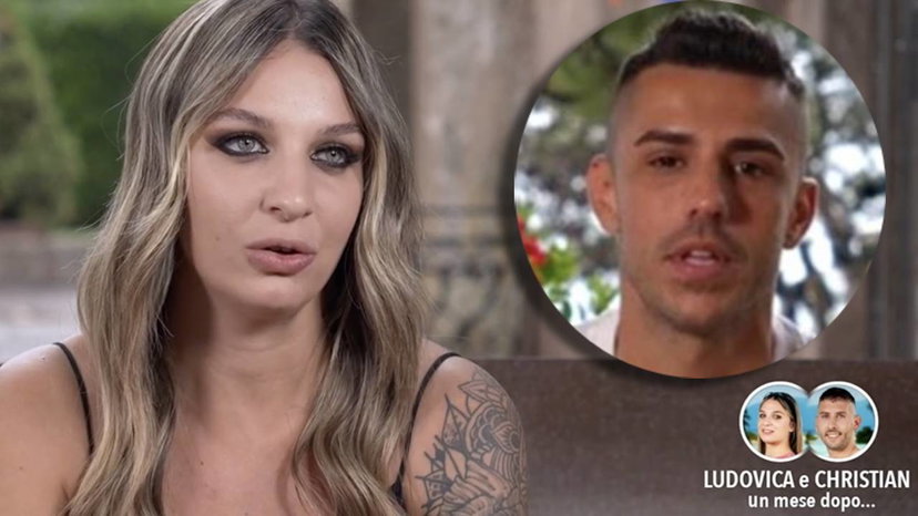 Ludovica svela se è tornata con Christian e in che rapporti è con il tentatore Andrea preview