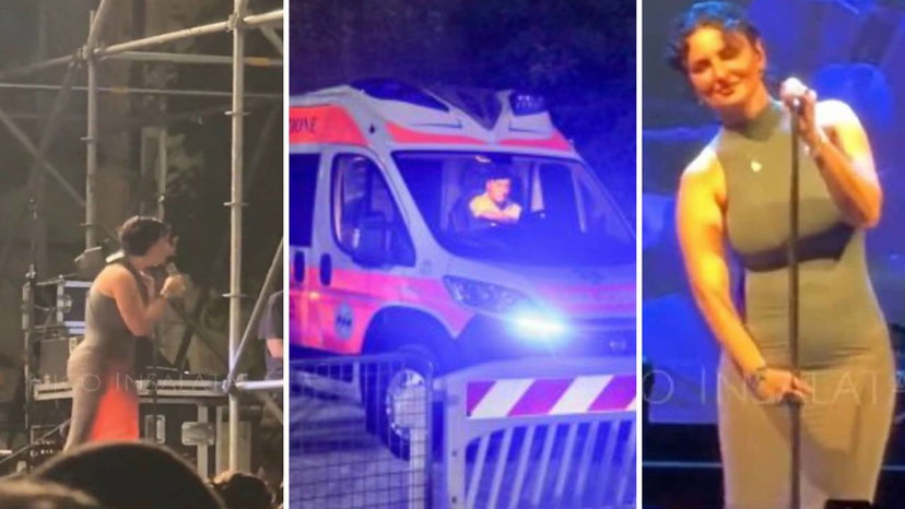 Arisa fischiata dal pubblico a una serata, poi chiama l’ambulanza preview