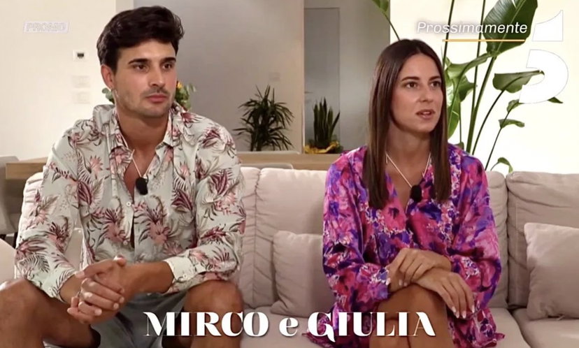 Giulia e Mirco a Temptation Island: “Lui mi caccia di casa, ma io torno” preview