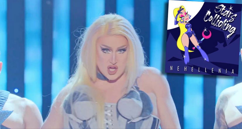 Nehellenia canta il suo nuovo singolo Stars Colliding davanti a RuPaul: la sua reazione preview