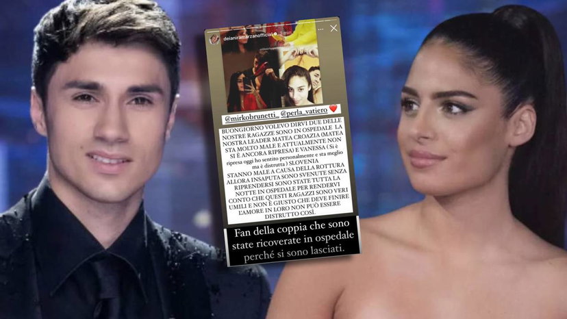 Fan di Mirko e Perla fra deliri e ricoveri: stanno male per la rottura improvvisa preview