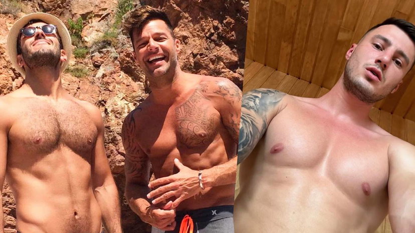 Ricky Martin insieme al belloccio famoso con cui avrebbe tradito l’ex marito preview