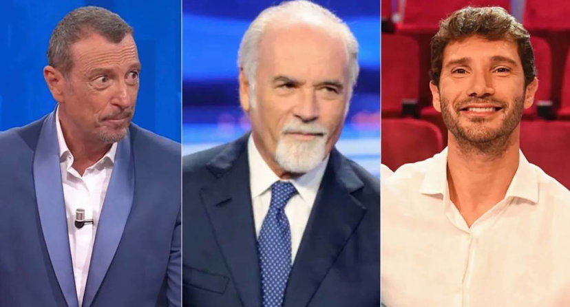 De Martino, Amadeus, Ricci: la sfida degli ascolti della prima settimana (con colpo di scena) preview