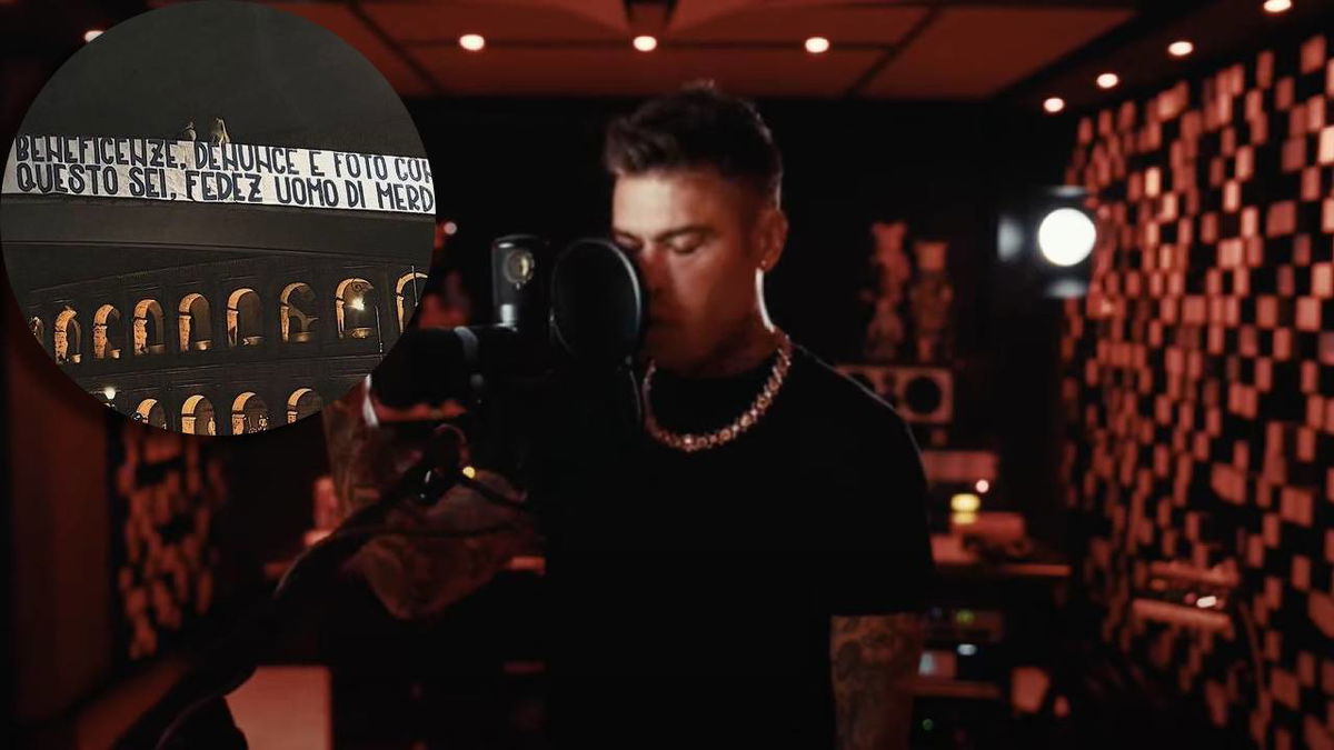 Striscioni a Roma contro Fedez: “Finte malattie e finte beneficenze” article-post