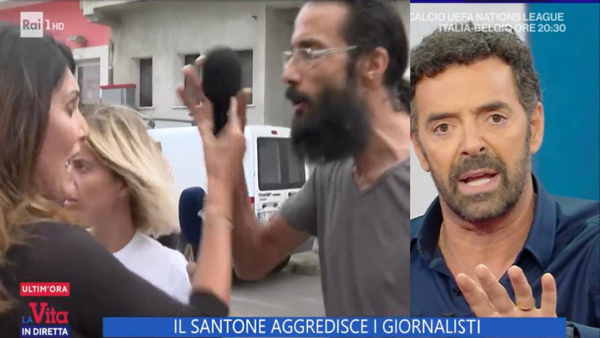 Alberto Matano chiama i Carabinieri: santone aggredisce l’inviata in diretta article-post