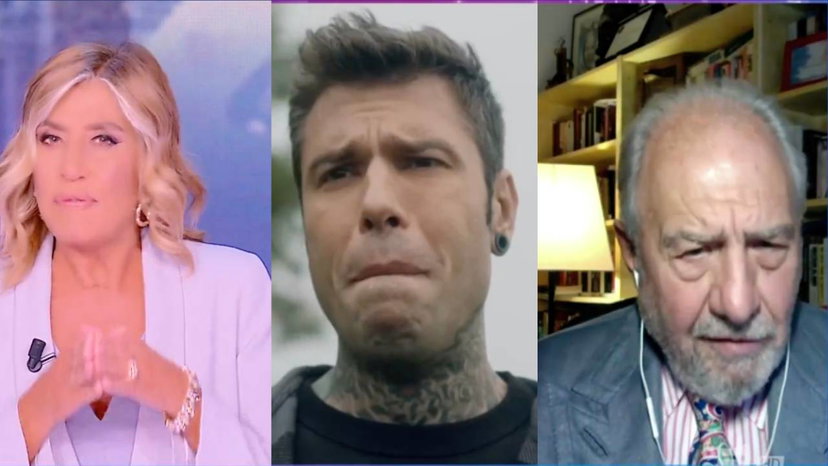 Caprarica e Merlino contro Fedez: frecciatine in diretta preview