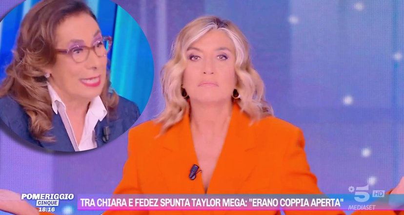 Cesara Buonamici a Pomeriggio 5 stronca i Ferragnez: “Coppia aperta? Casomai farlocca!” preview