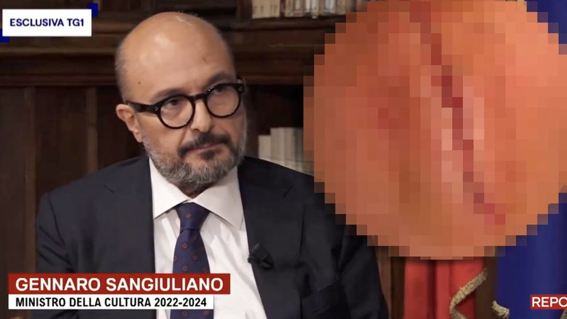 Sangiuliano ha denunciato Boccia per aggressione: la foto e la reazione di lei preview