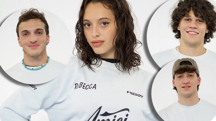 Ilan, Vybes e Nicolò alla corte di Rebecca che non sa chi scegliere: “Tutti interessati a me?” preview