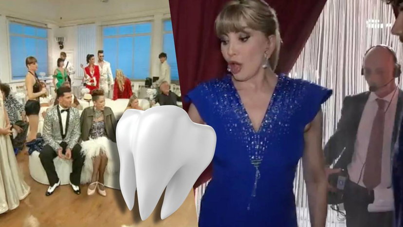 Incidente a Ballando, un concorrente ha perso un dente dietro le quinte preview