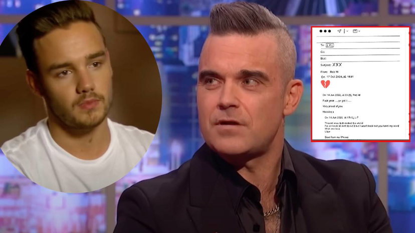 Robbie Williams: le parole sulla morte di Liam e lo scambio di messaggi preview