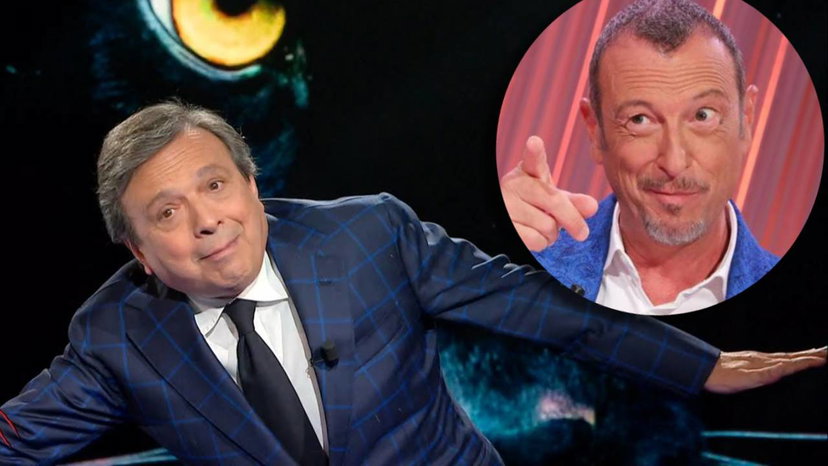 Chiambretti sul passaggio a Nove di Amadeus: “Se ha fatto bene?” preview