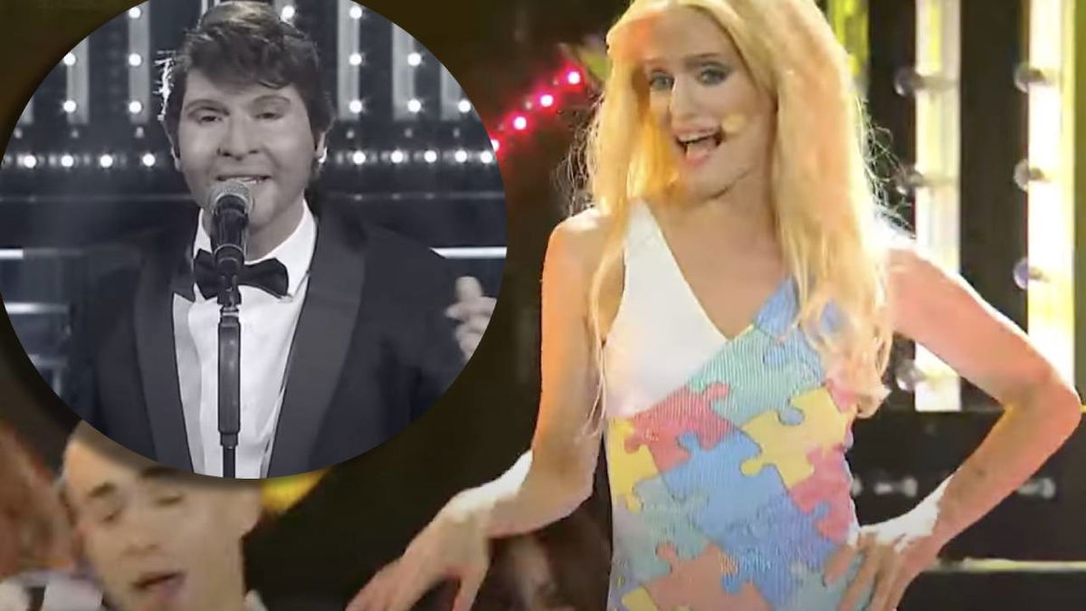 Tony Renis e Heather Parisi reagiscono alle loro imitazioni a Tale e Quale Show article-post