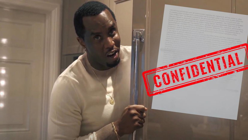 L’accordo che Diddy faceva firmare ai vip è finito on line: il documento preview