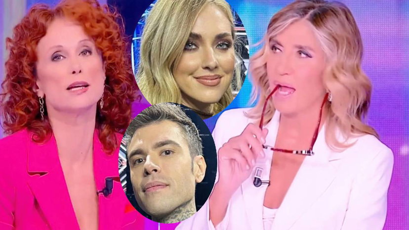 Beatrice Luzzi e Myrta Merlino bacchettano Fedez ed elogiano Chiara preview