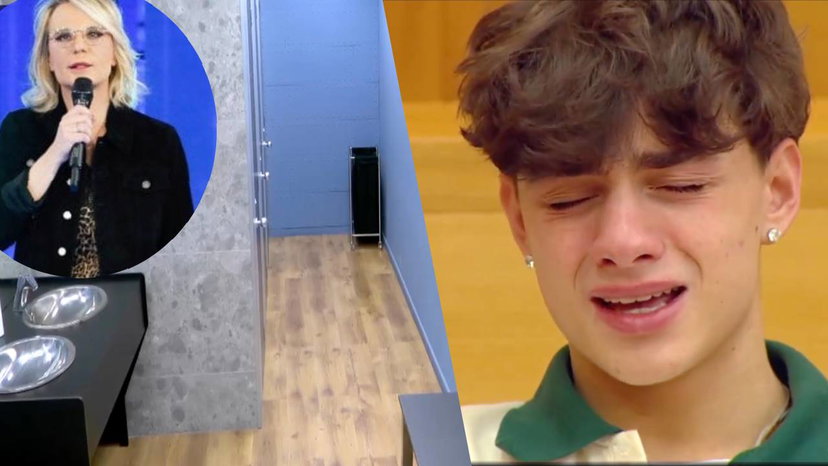 Luk3 scoppia a piangere e si chiude in bagno, interviene Maria De Filippi preview