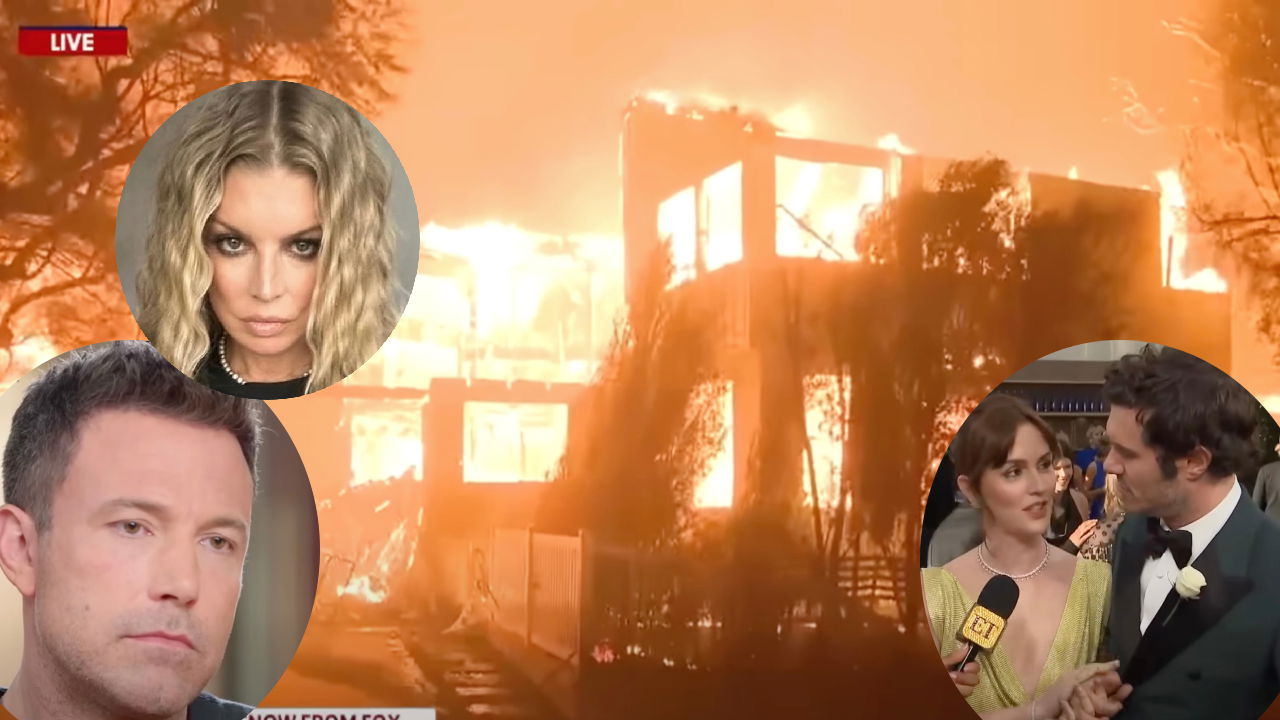 Case di vip distrutte dall’incendio in California: da Paris Hilton a Fergie