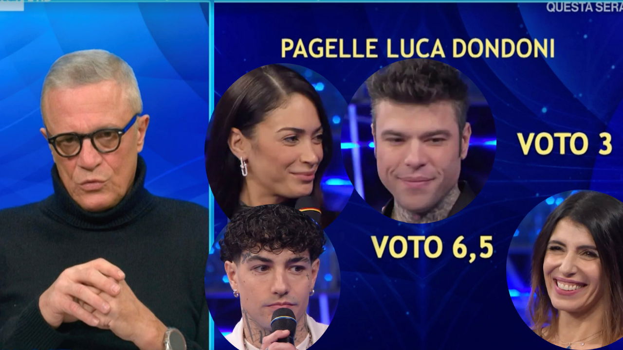 Luca Dondoni, pagellone di Sanremo 2025: promossi e bocciati