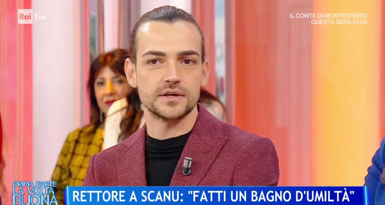 Valerio Scanu a La Volta Buona punge la sua tutor Rita Pavone