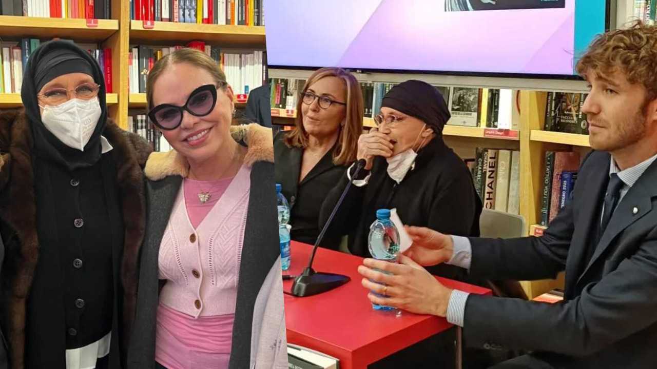 Eleonora Giorgi alla presentazione del libro del figlio