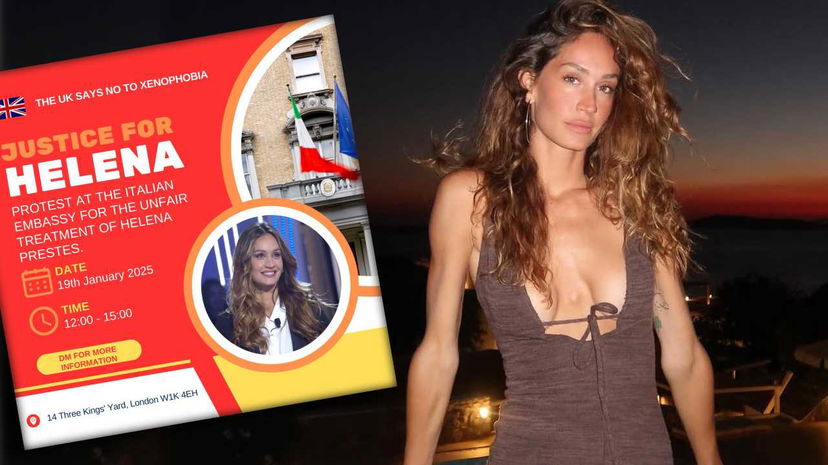 Londra, fan di Helena manifestano sotto l’ambasciata italiana: “Justice for Helena” preview